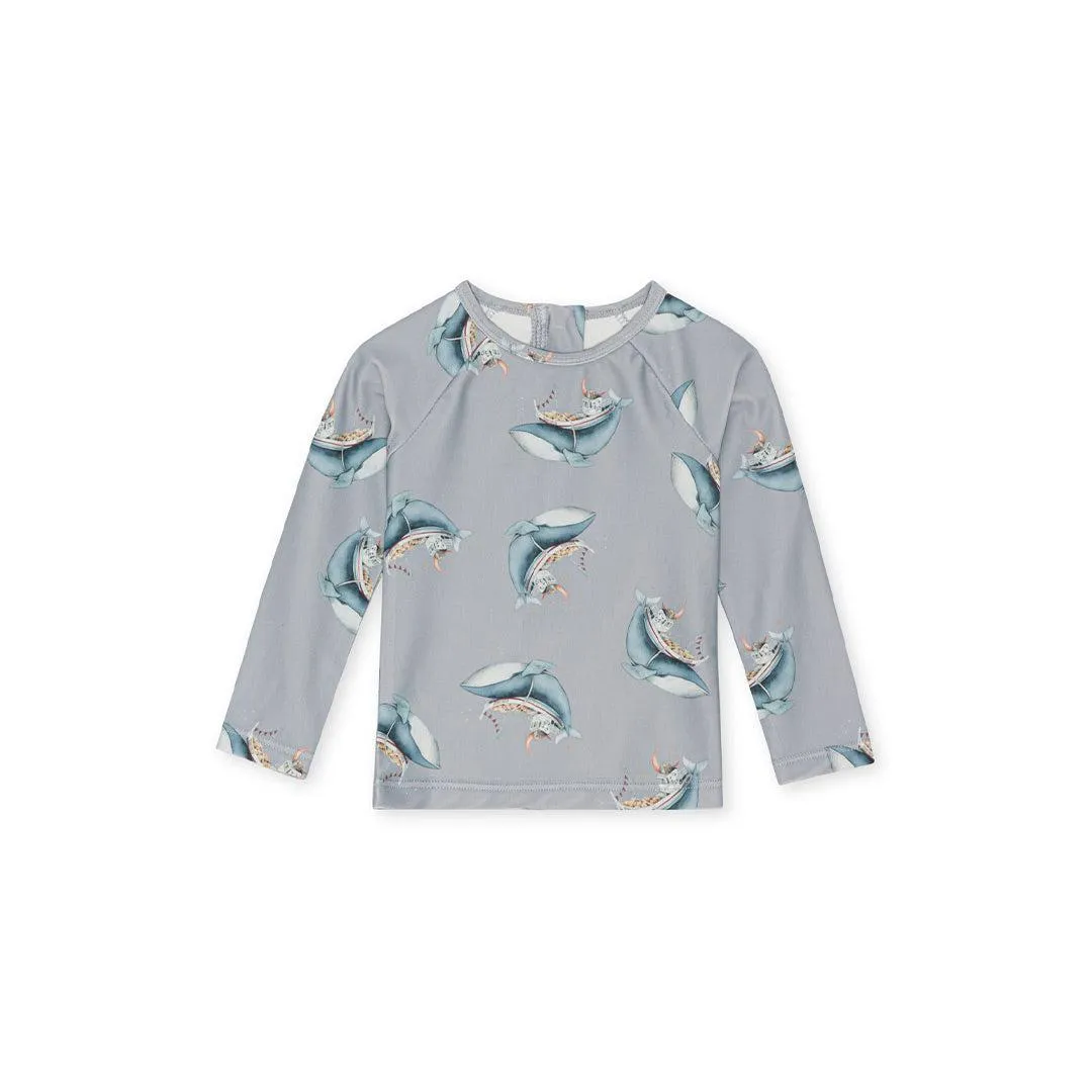 Konges Slojd Aster Swim Blouse - Whale Boat