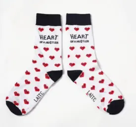 LA Trading Co - FLAT SOCK - Heart of A Hustler