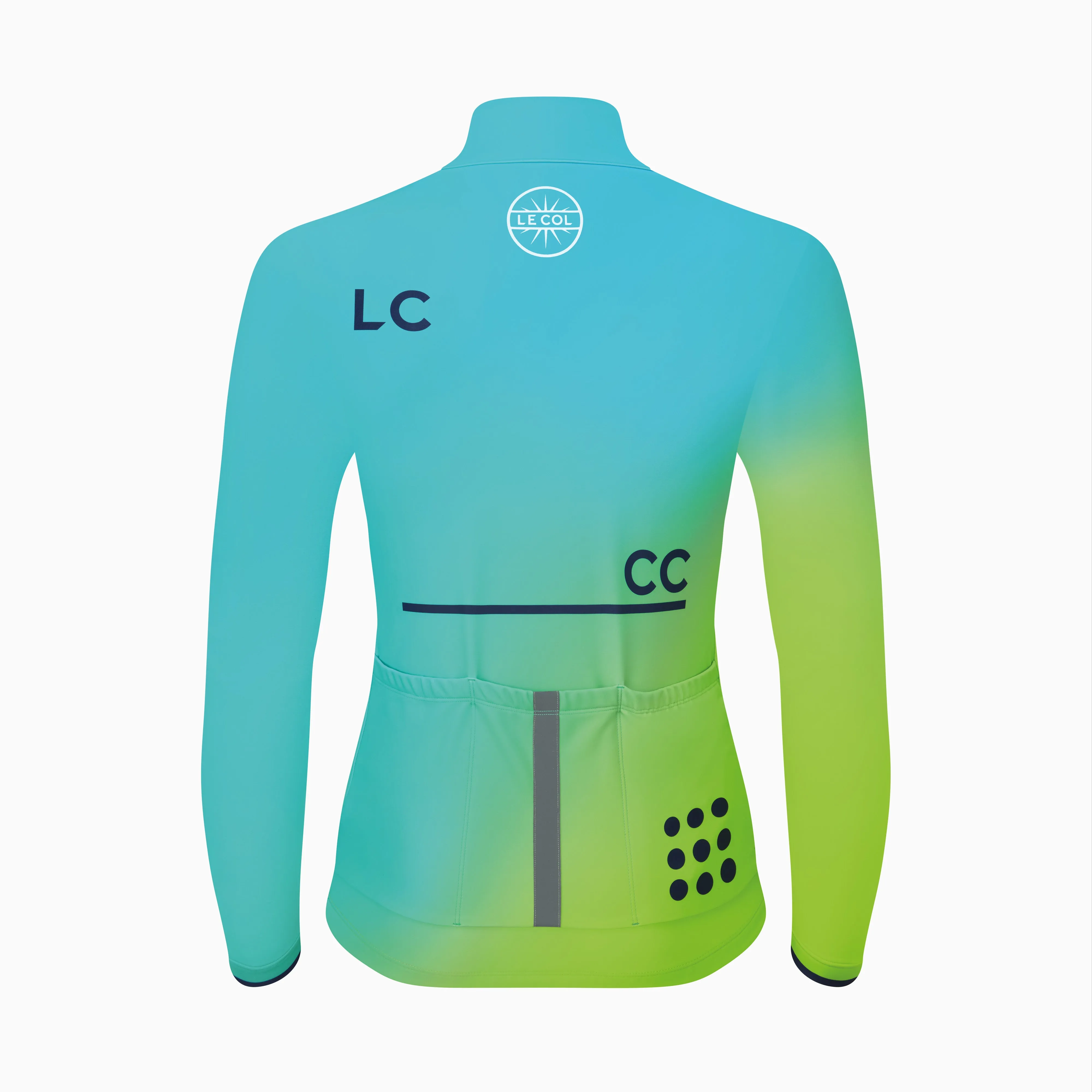 LC__CC Womens Pro Aqua Zero Long Sleeve Jersey