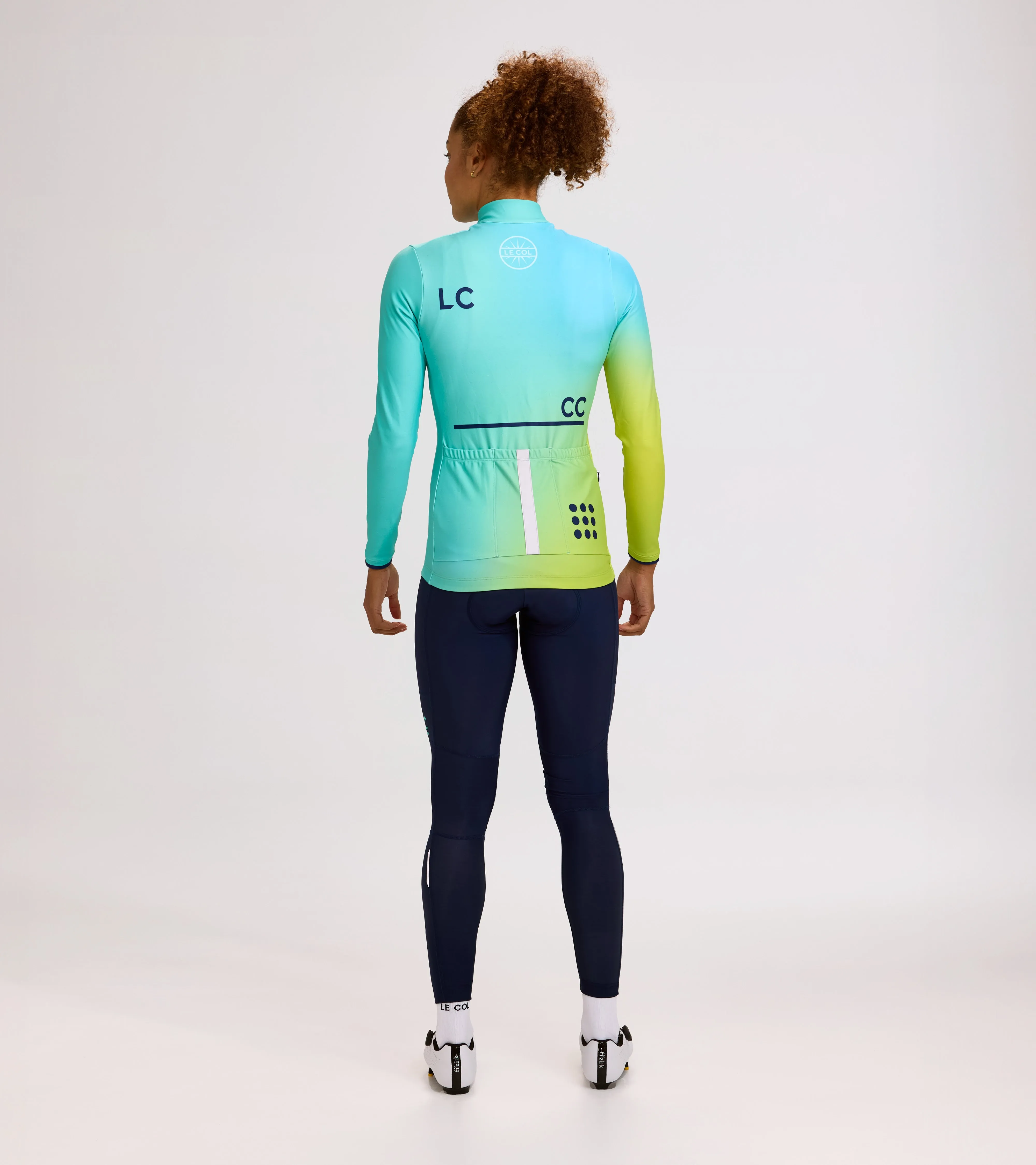 LC__CC Womens Pro Aqua Zero Long Sleeve Jersey