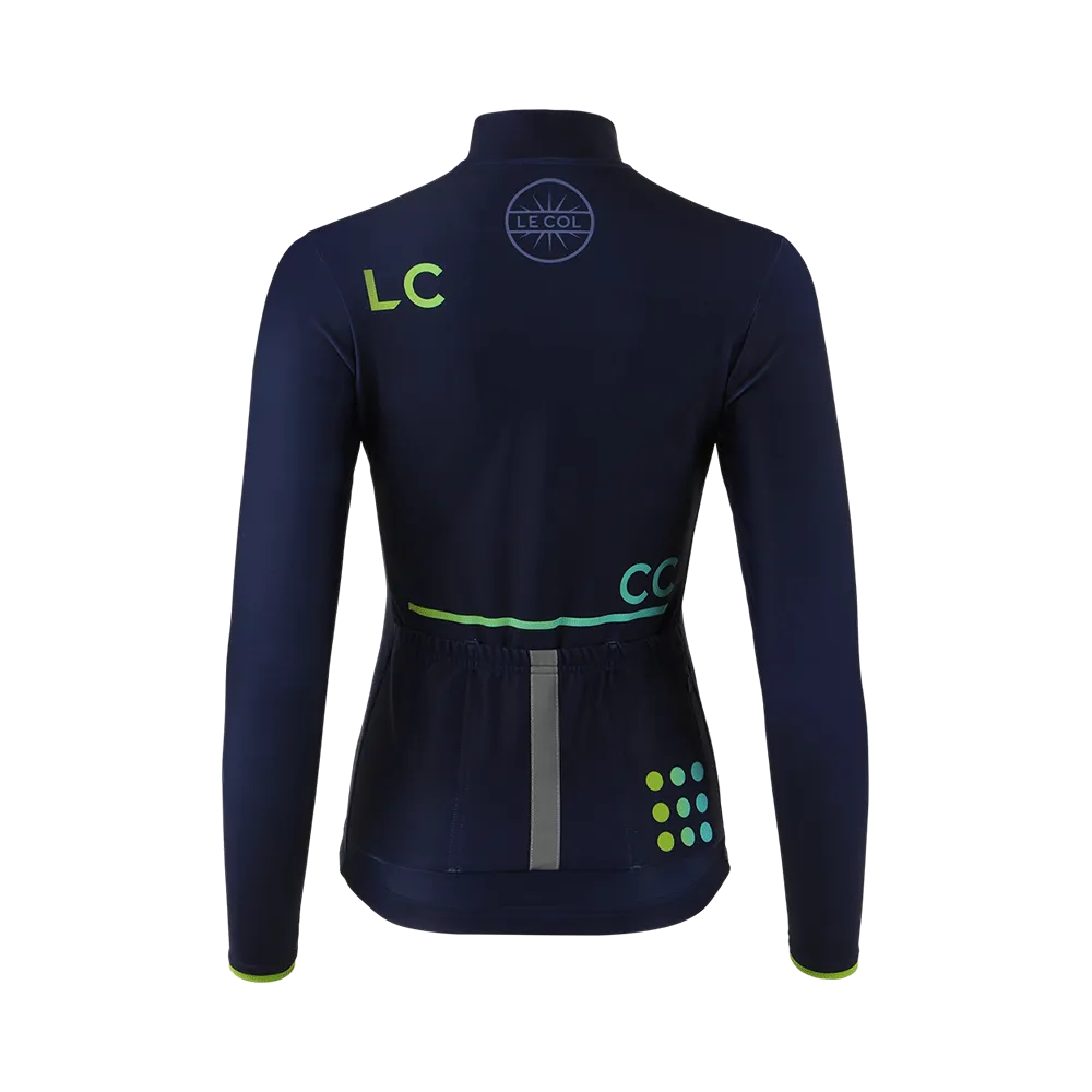 LC__CC Womens Pro Aqua Zero Long Sleeve Jersey