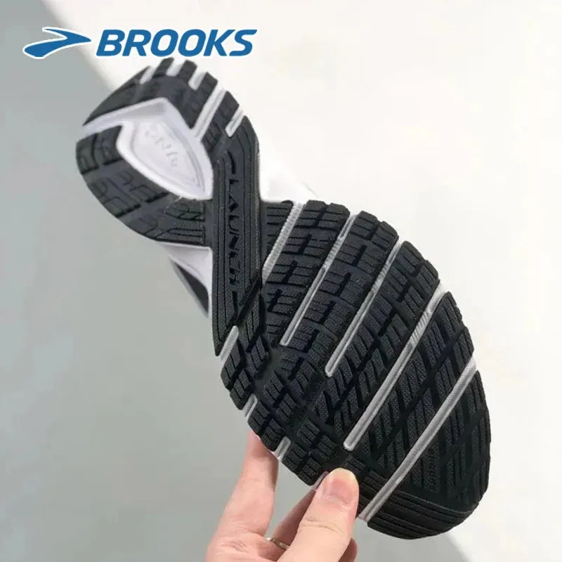 [Limited time sale] Brooks black sports shoes, outdoor jogging shoes, off-road climbing, breathable shock-absorbing casual shoes