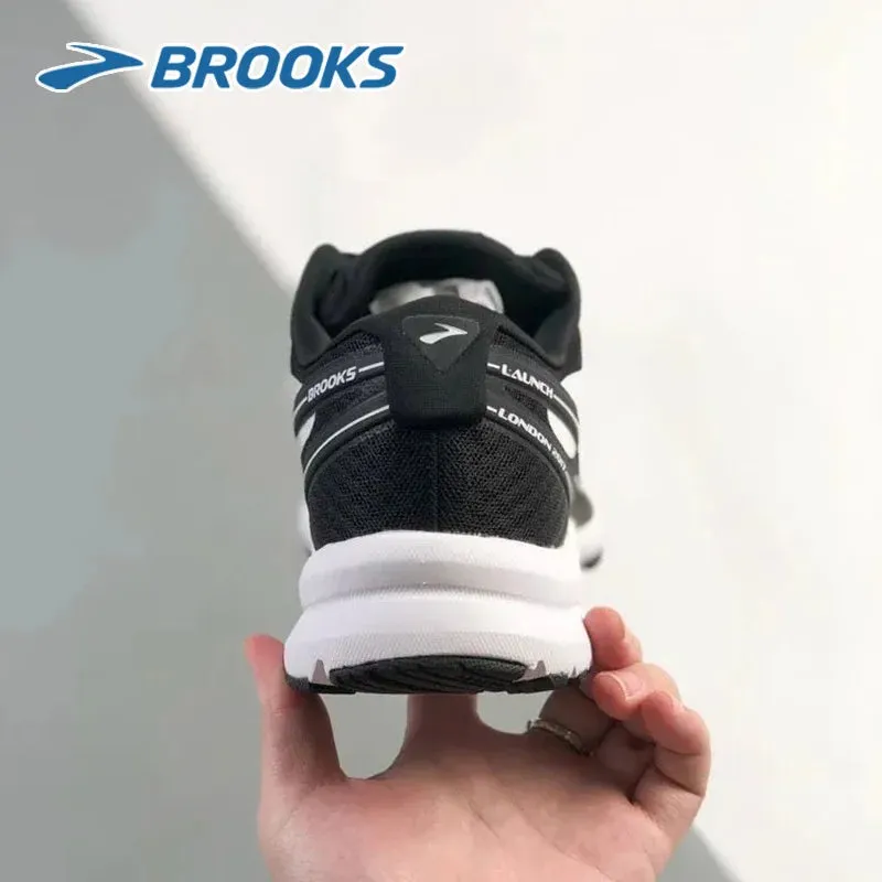 [Limited time sale] Brooks black sports shoes, outdoor jogging shoes, off-road climbing, breathable shock-absorbing casual shoes