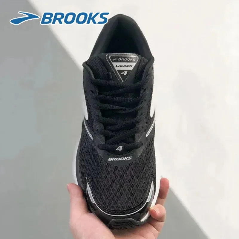 [Limited time sale] Brooks black sports shoes, outdoor jogging shoes, off-road climbing, breathable shock-absorbing casual shoes