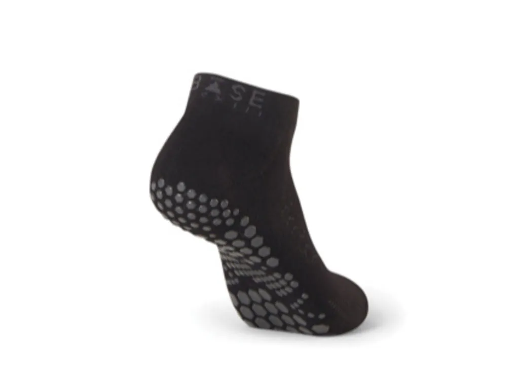 Low Rise Grip Socks Black