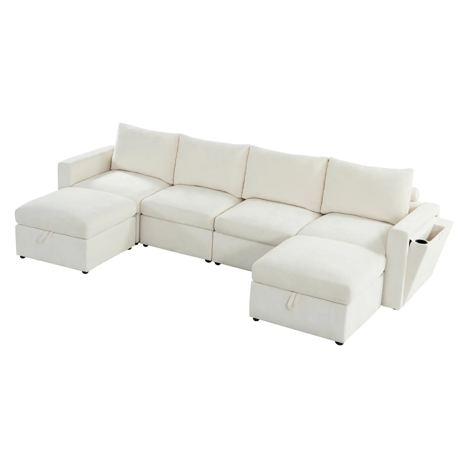 Martin 6-Seater Versatile Modular Comfortable Sectional Sofa