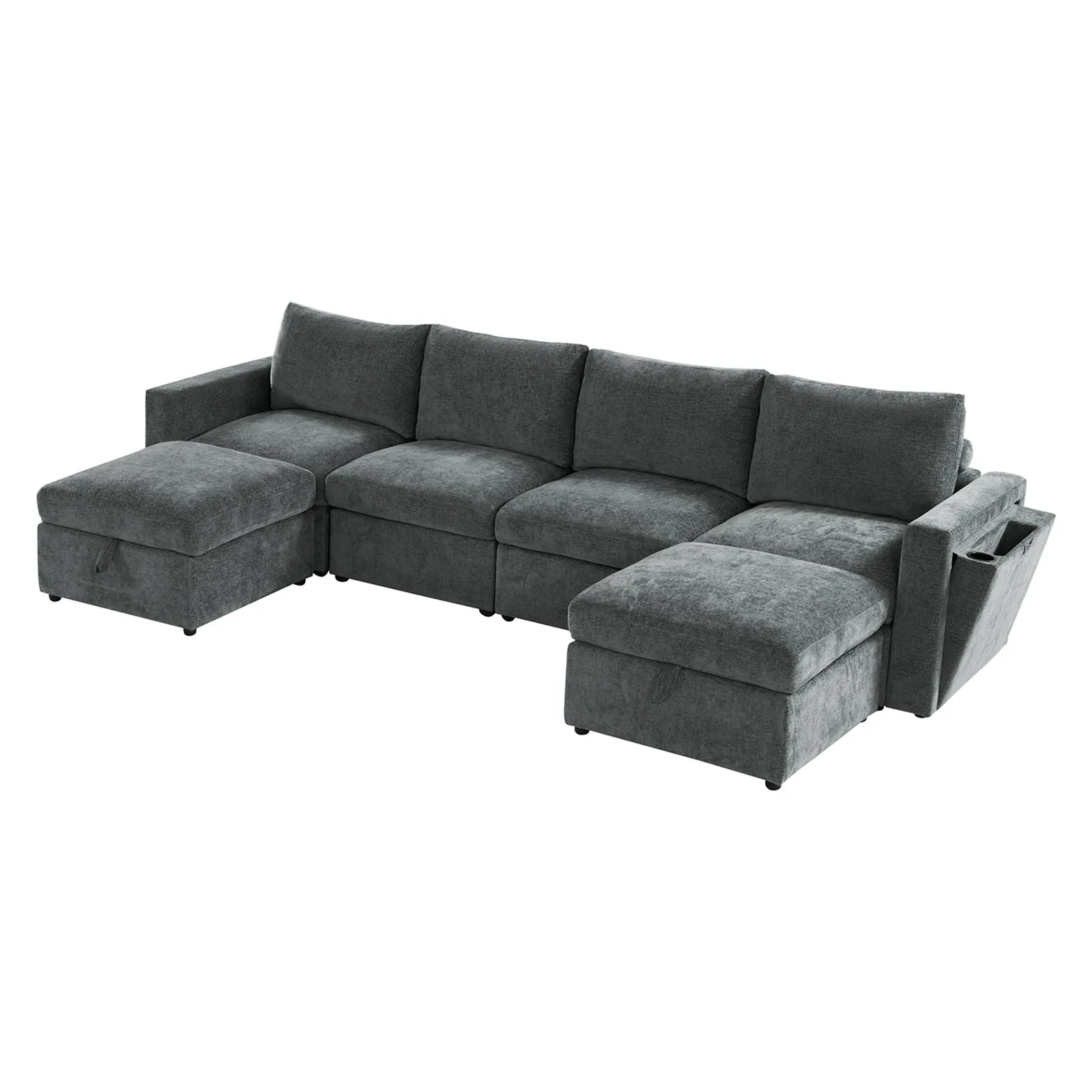 Martin 6-Seater Versatile Modular Comfortable Sectional Sofa