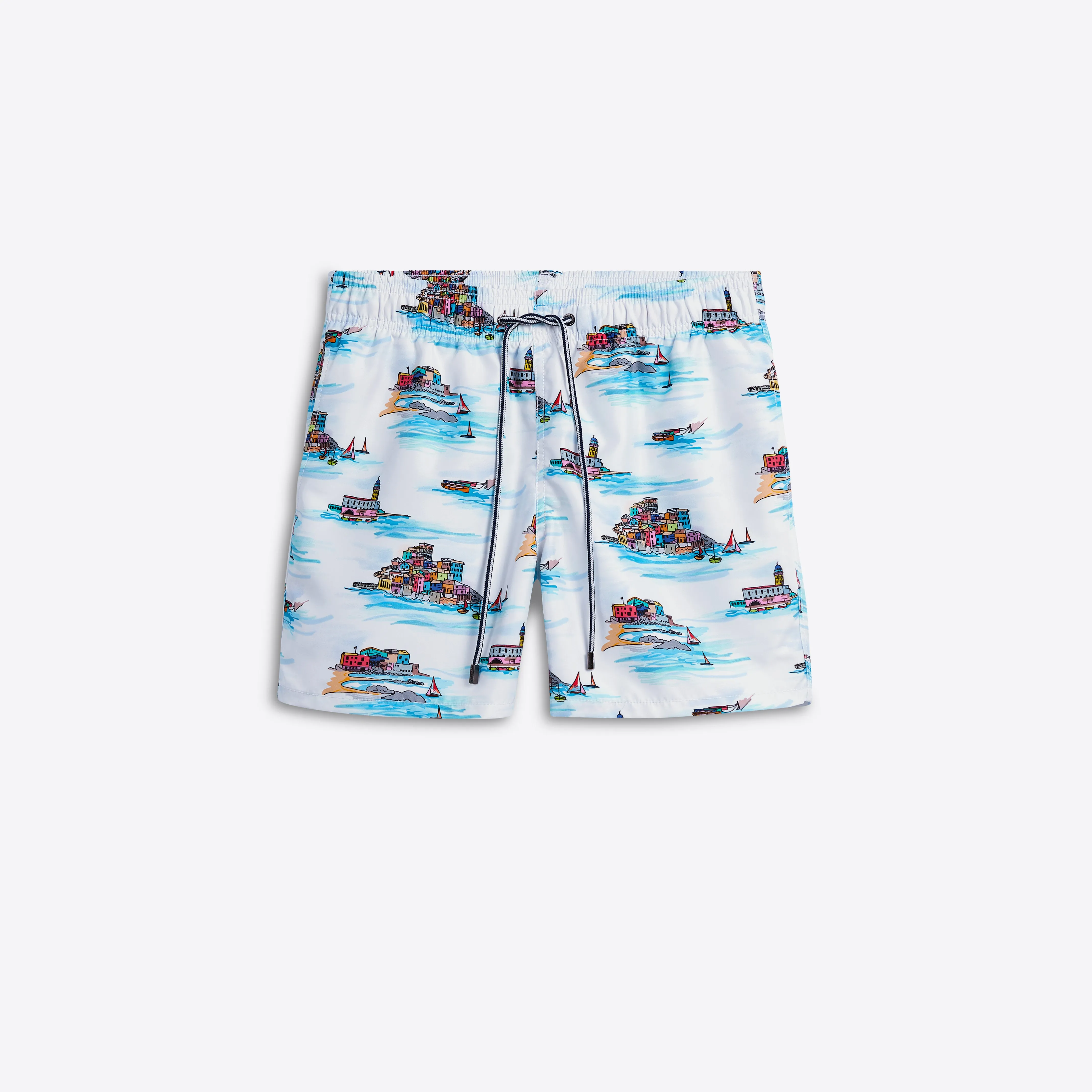 MAX Scenic Print Swim Trunks