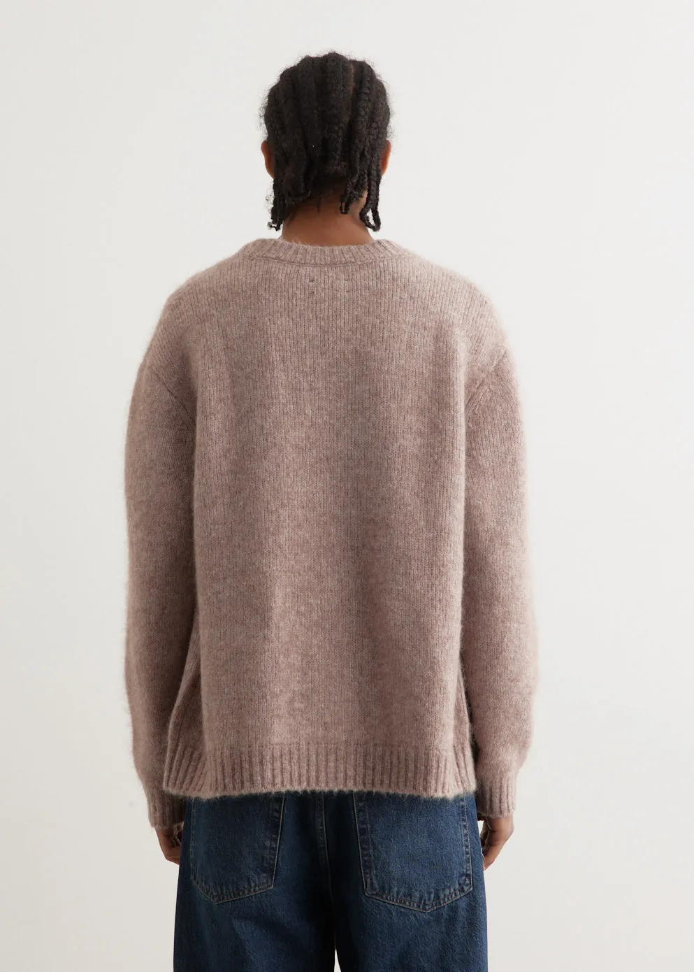 Michael Shaggy Wool Cardigan