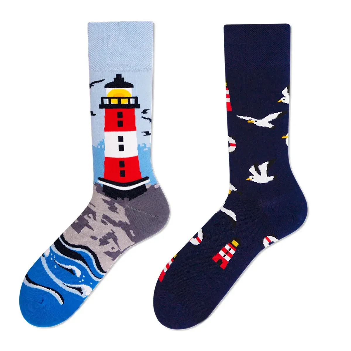 Mismatched Patterned Socks 1 Pack