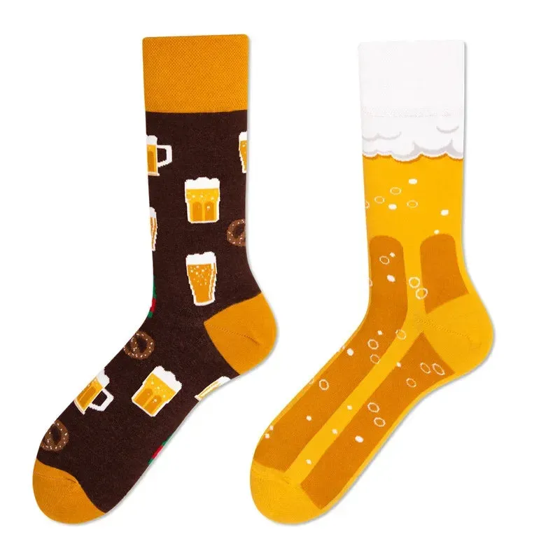 Mismatched Patterned Socks 1 Pack