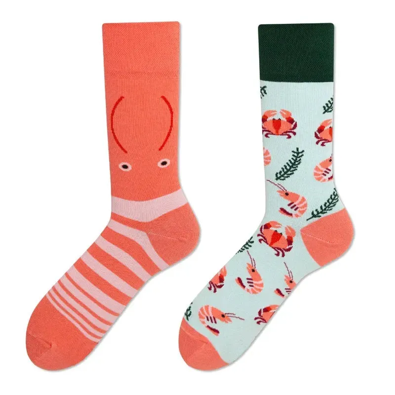 Mismatched Patterned Socks 1 Pack