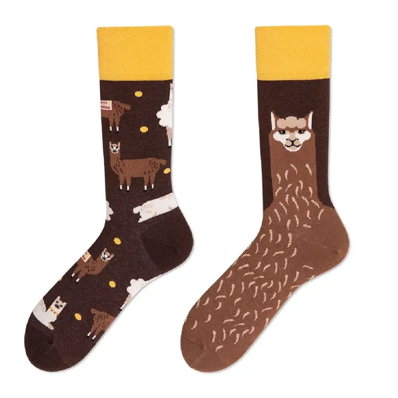 Mismatched Patterned Socks 1 Pack