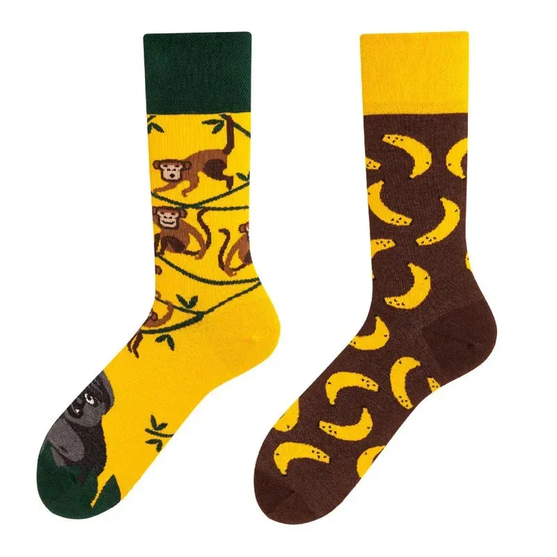 Mismatched Patterned Socks 1 Pack