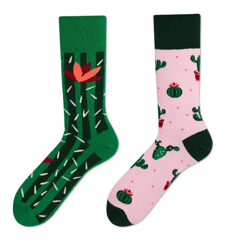 Mismatched Patterned Socks 1 Pack