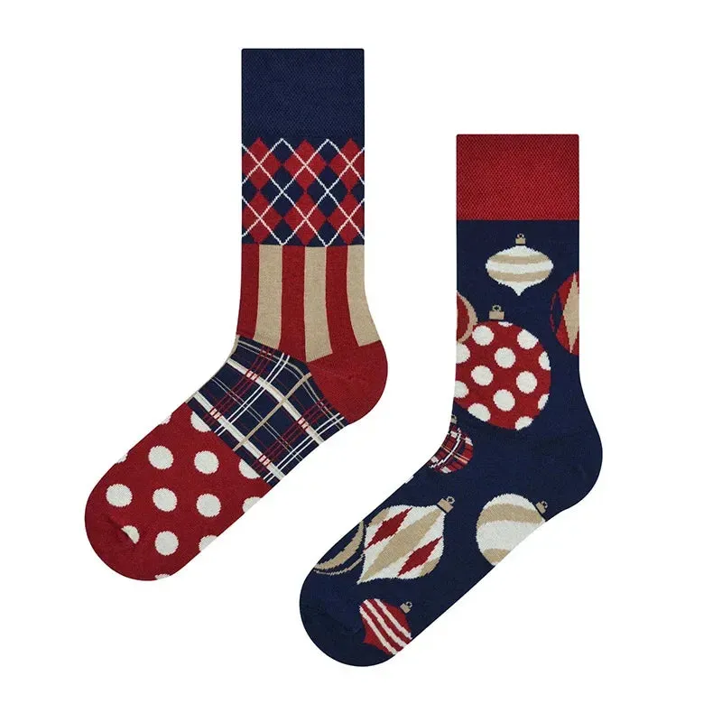 Mismatched Patterned Socks 1 Pack