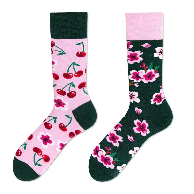 Mismatched Patterned Socks 1 Pack