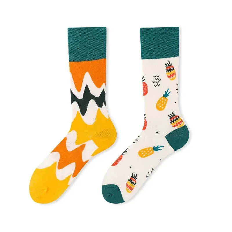 Mismatched Patterned Socks 1 Pack