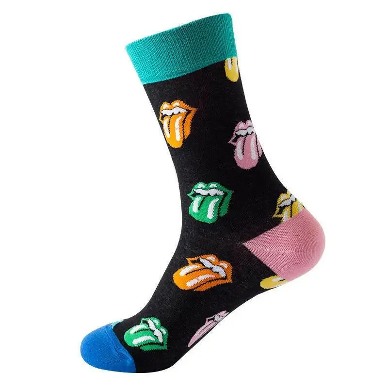 New Tongue Pattern Socks