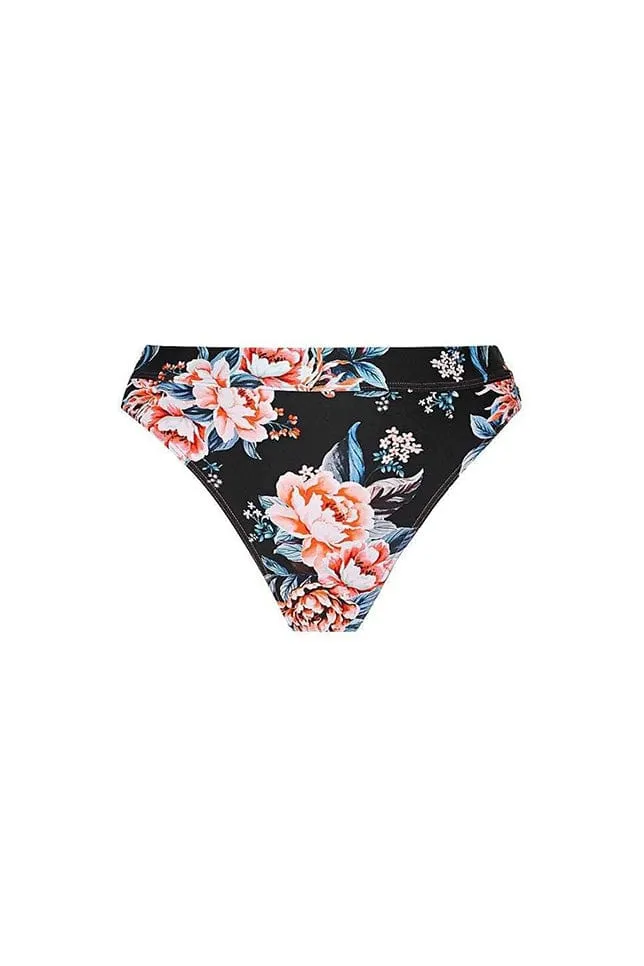 Night Blossom High Cut Bikini Bottoms