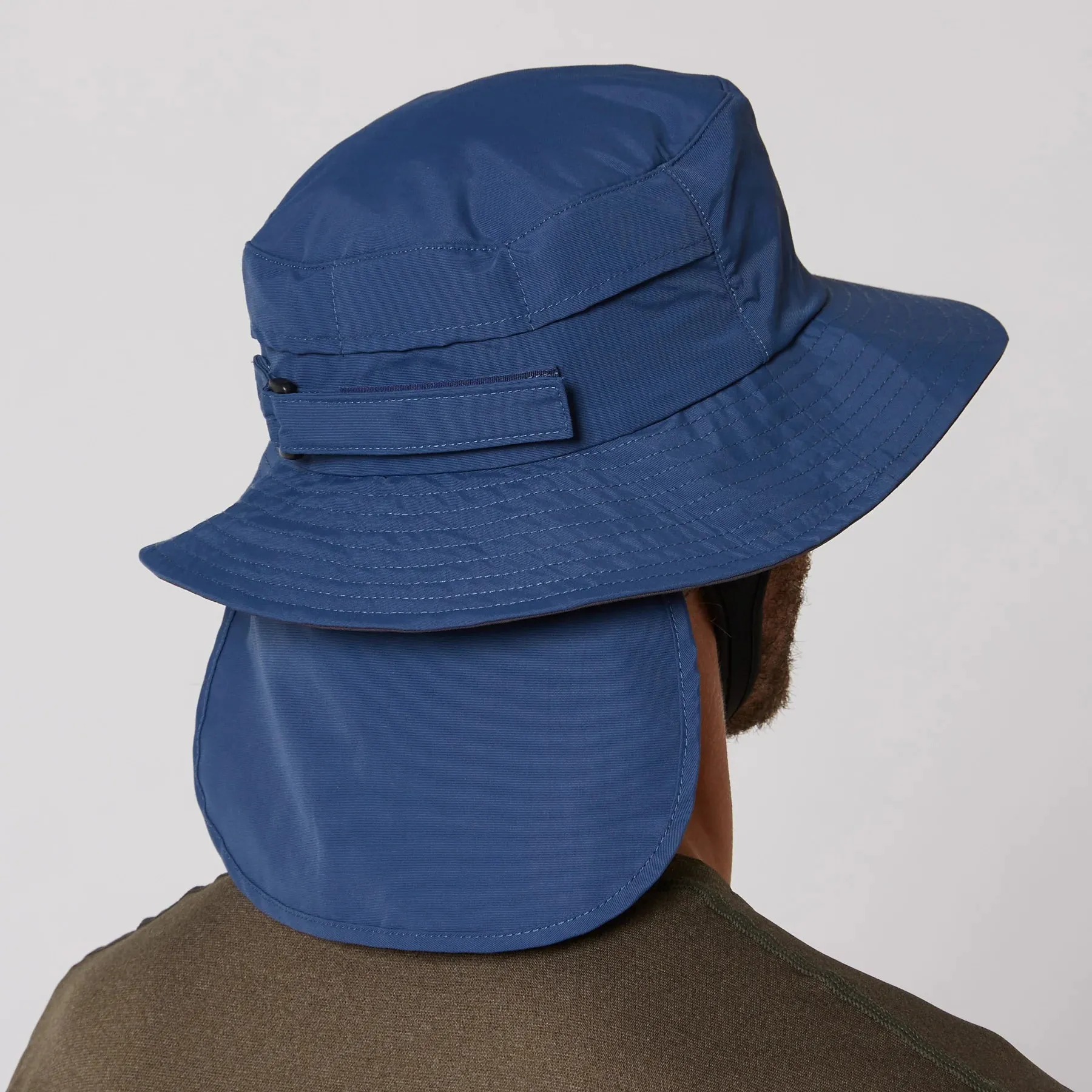 Ocean and Earth Indo Stiff Peak Surf Hat - Navy