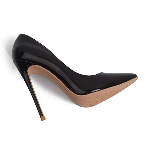 Patent Leather Women Fashion Pointed Toe High Heel Pumps