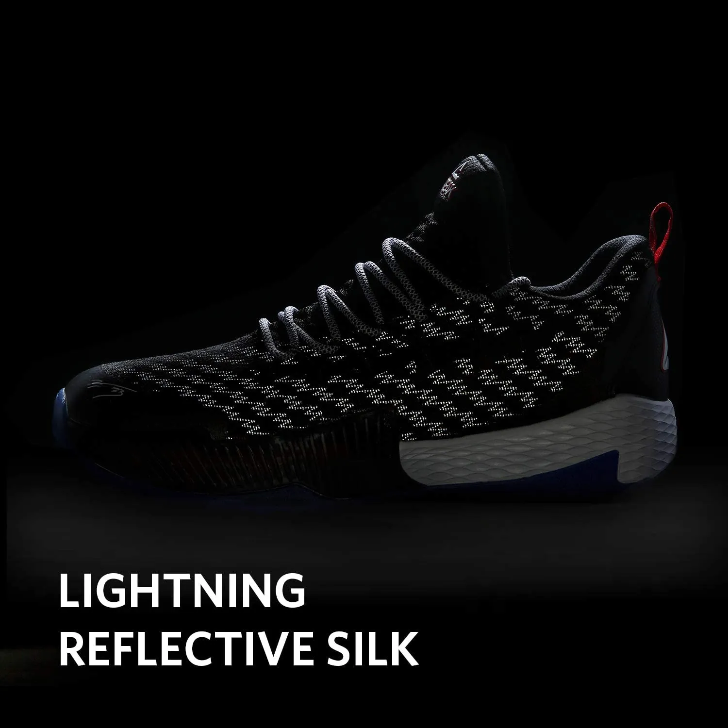 PEAK Lou Williams Basketball Shoes Men Lightning Series Black EW9366A