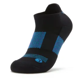 Q-FLOW™ BLACK/ BLUEBERRY BLAST ARCH COMPRESSION SOCKS