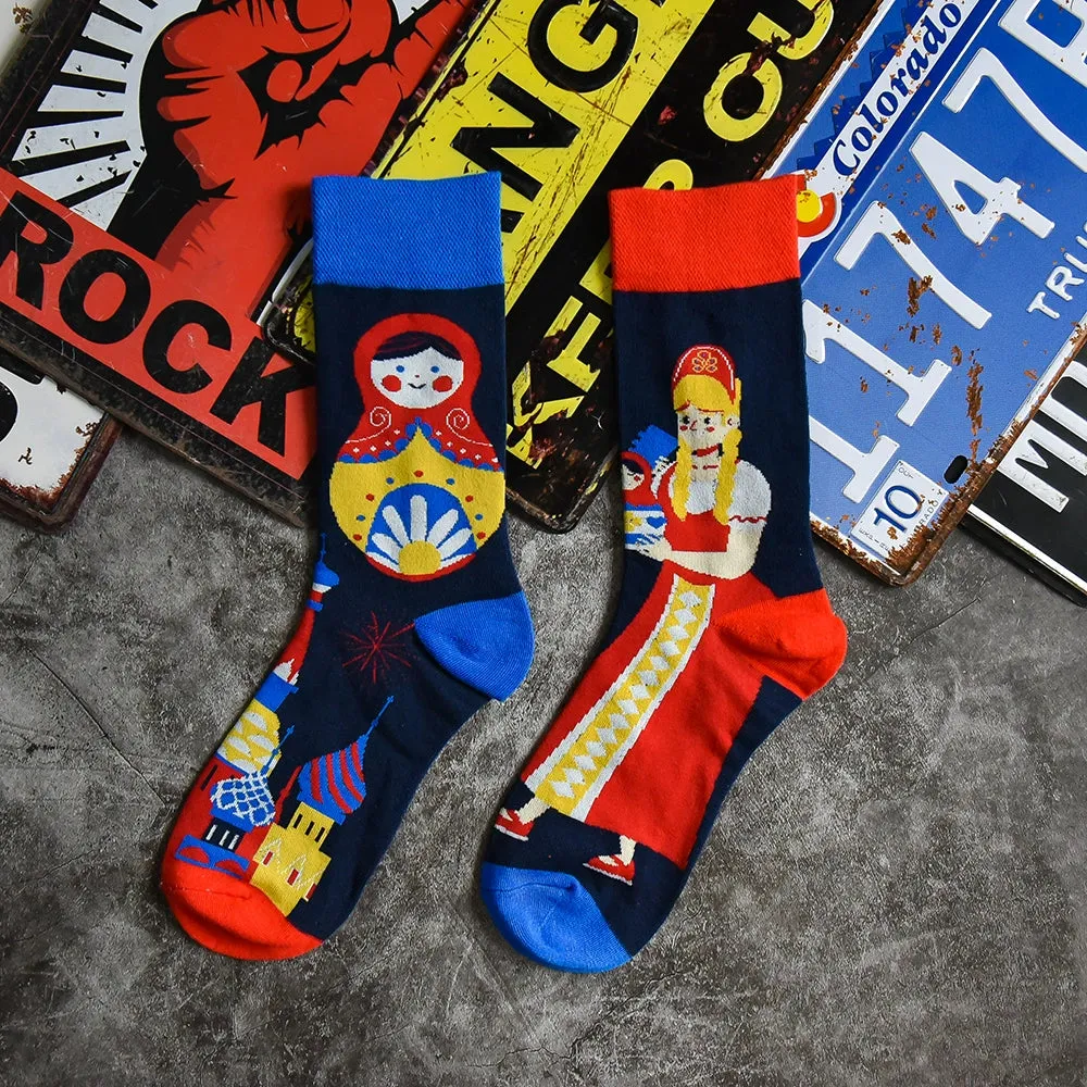 Quirky Unity Socks: Celebrate individuality with a playful twist!