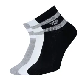 Red Tape Solid Ankle Length Socks for Men | Pack of 3