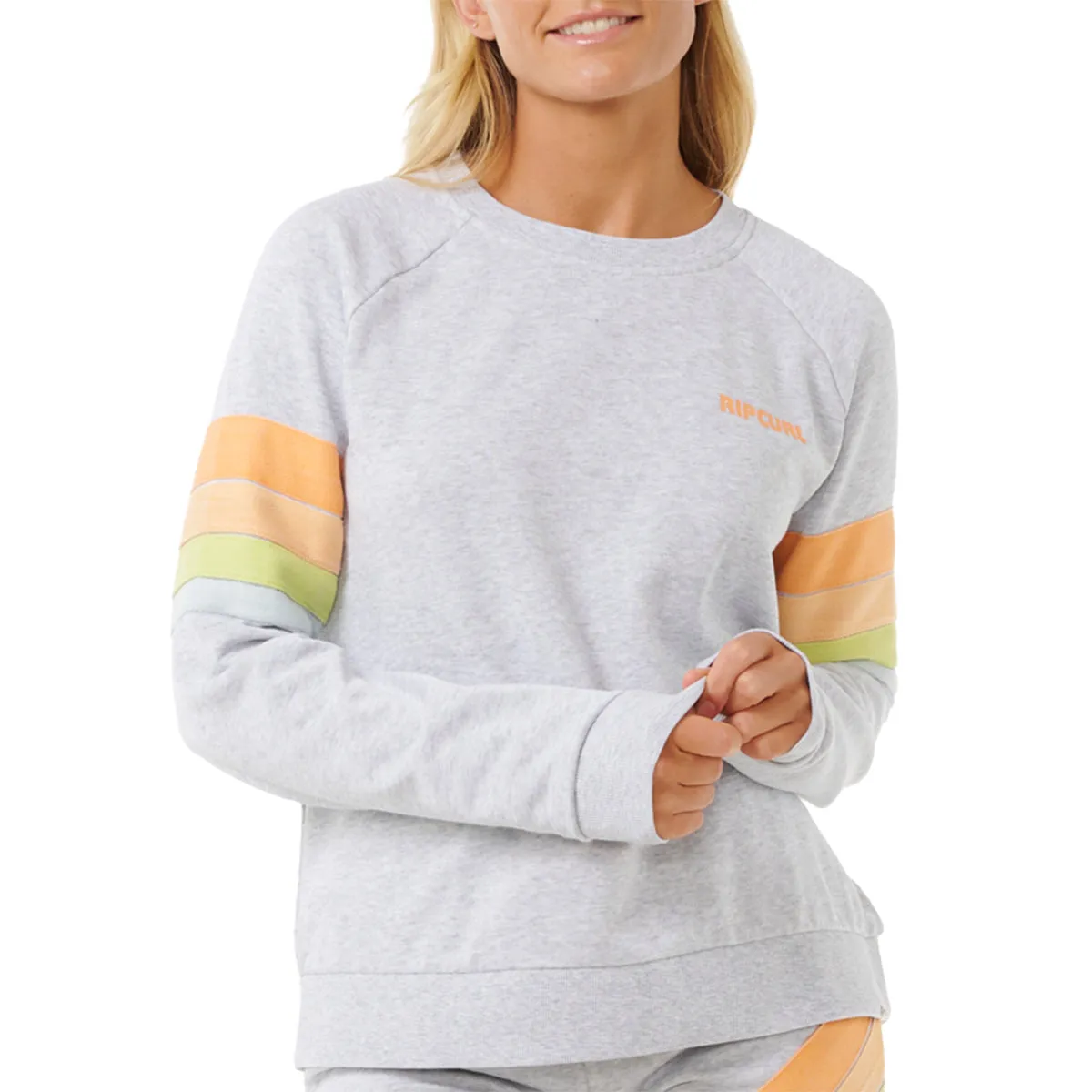 Rip Curl Women's High Tide Surf Raglan Crew Sweatshirt