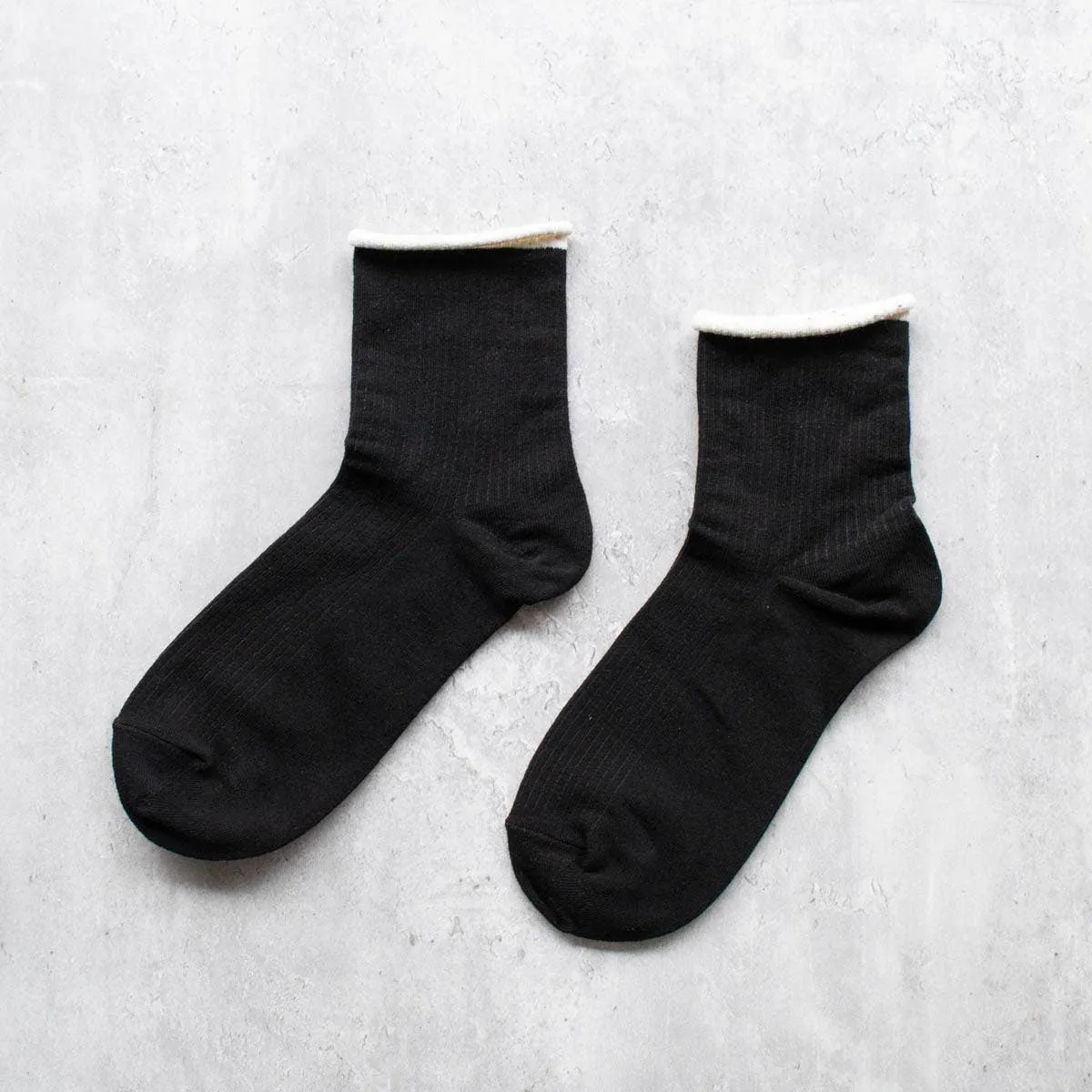 Roll up Basic Casual Socks