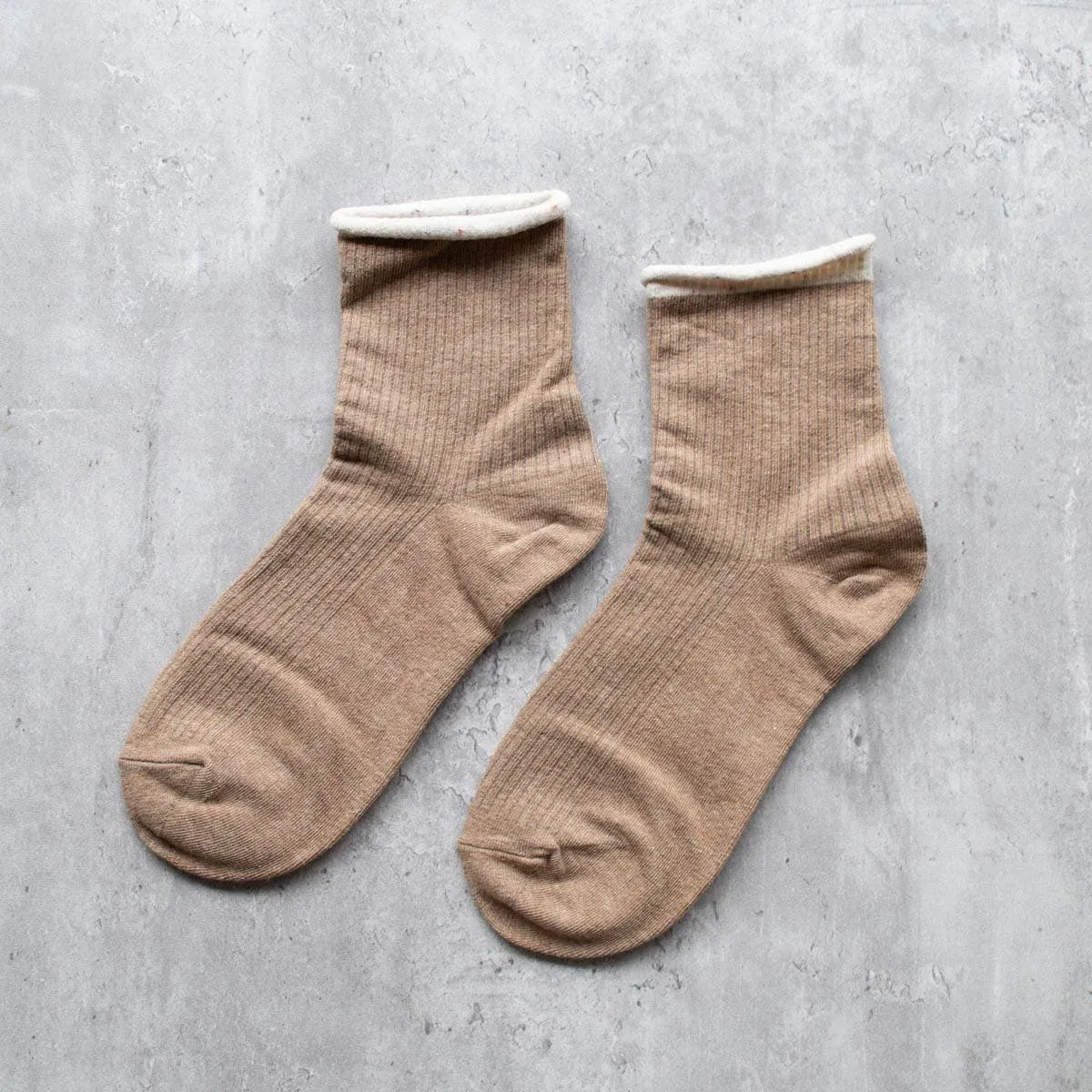 Roll up Basic Casual Socks