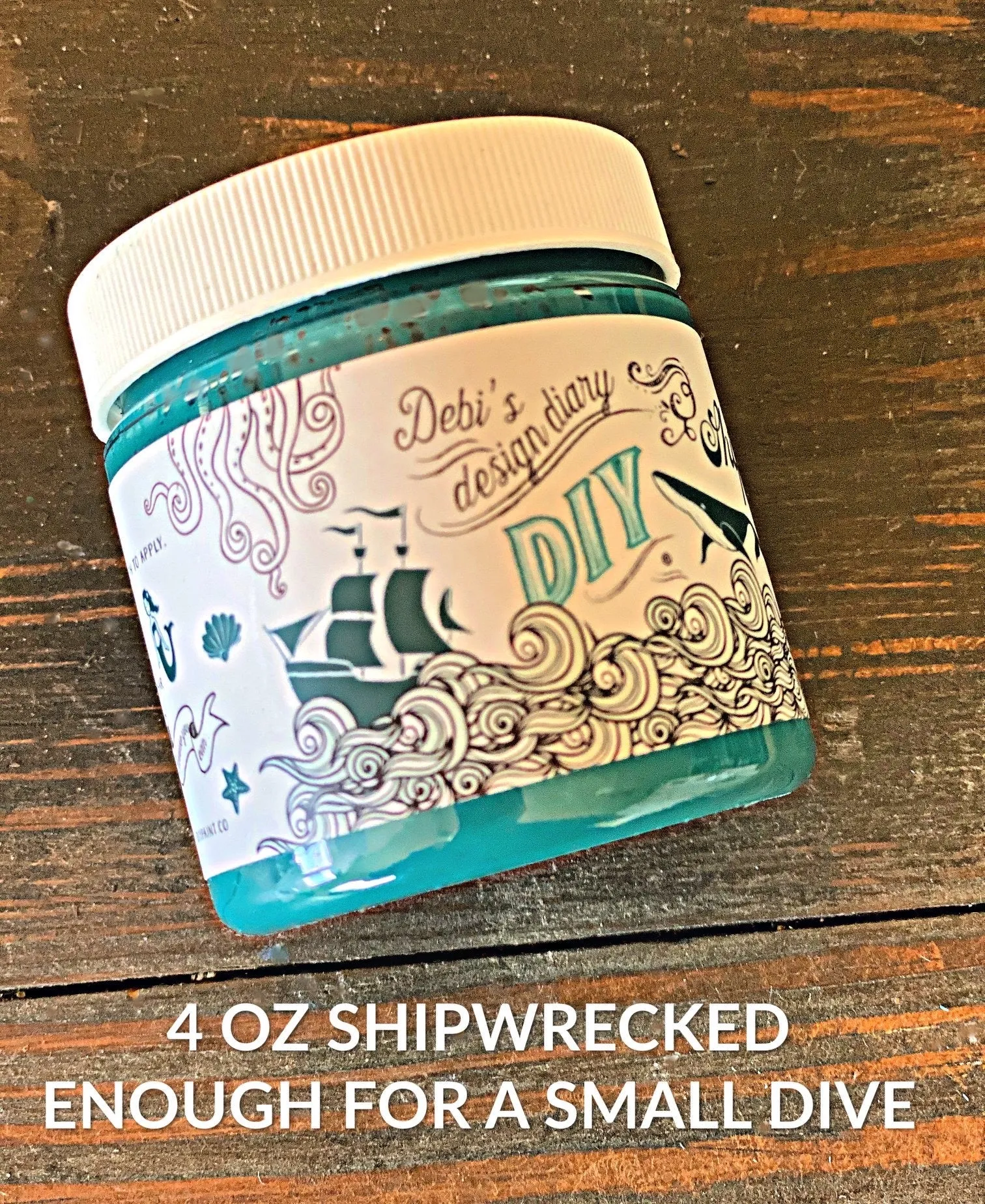 Shipwrecked Verdigris Magic Finishing Wax DIY Paint