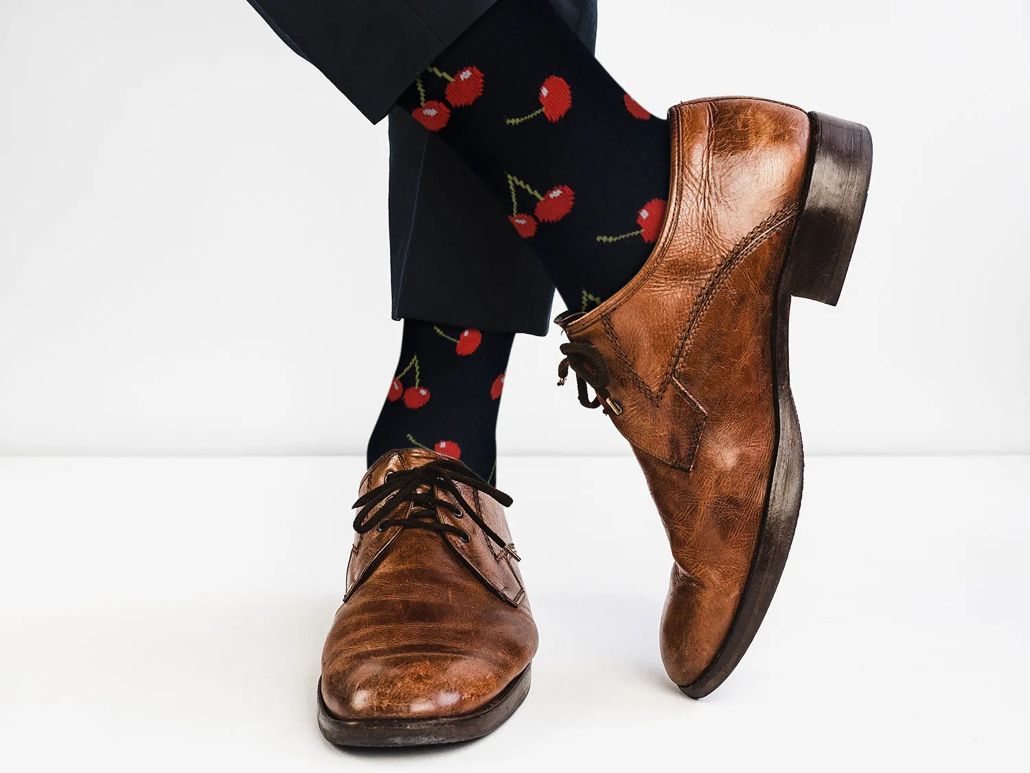 Sick Socks - Cherry - Delicious Farm Fruits Casual Socks