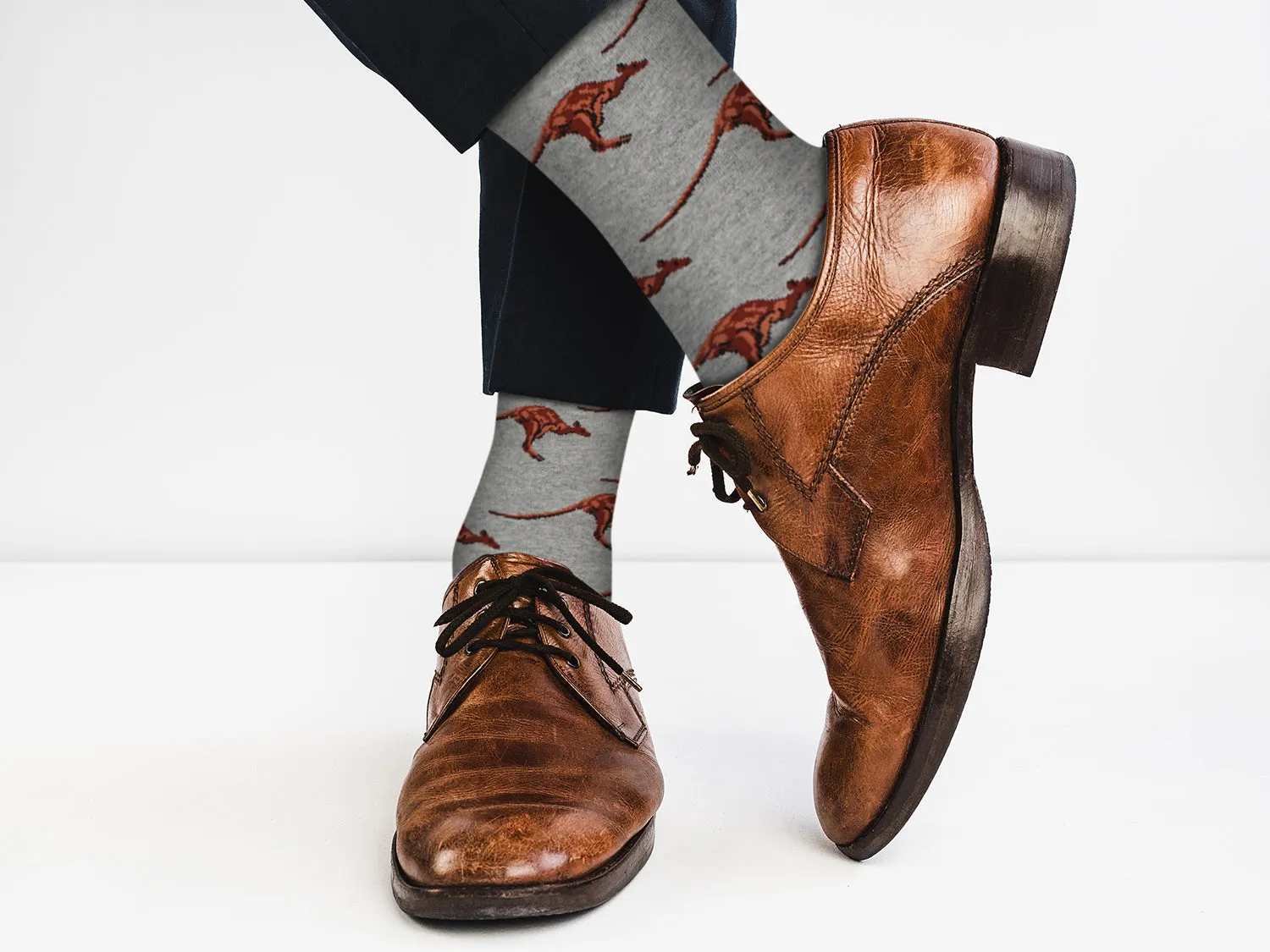 Sick Socks - Kangaroo - Exotic Animal Designer Socks