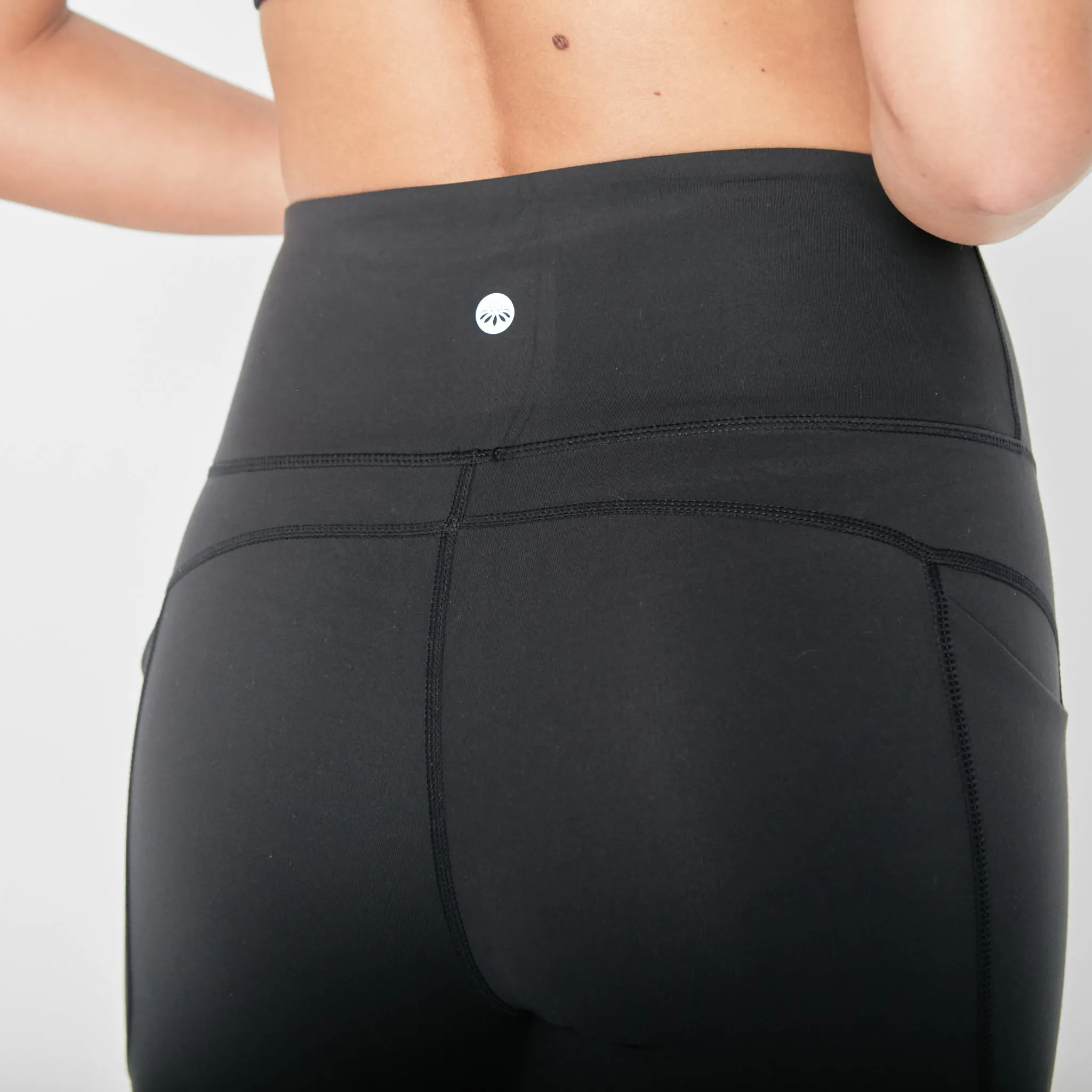 Skin High Waisted Vinyasa (Multi-Lengths) - Black