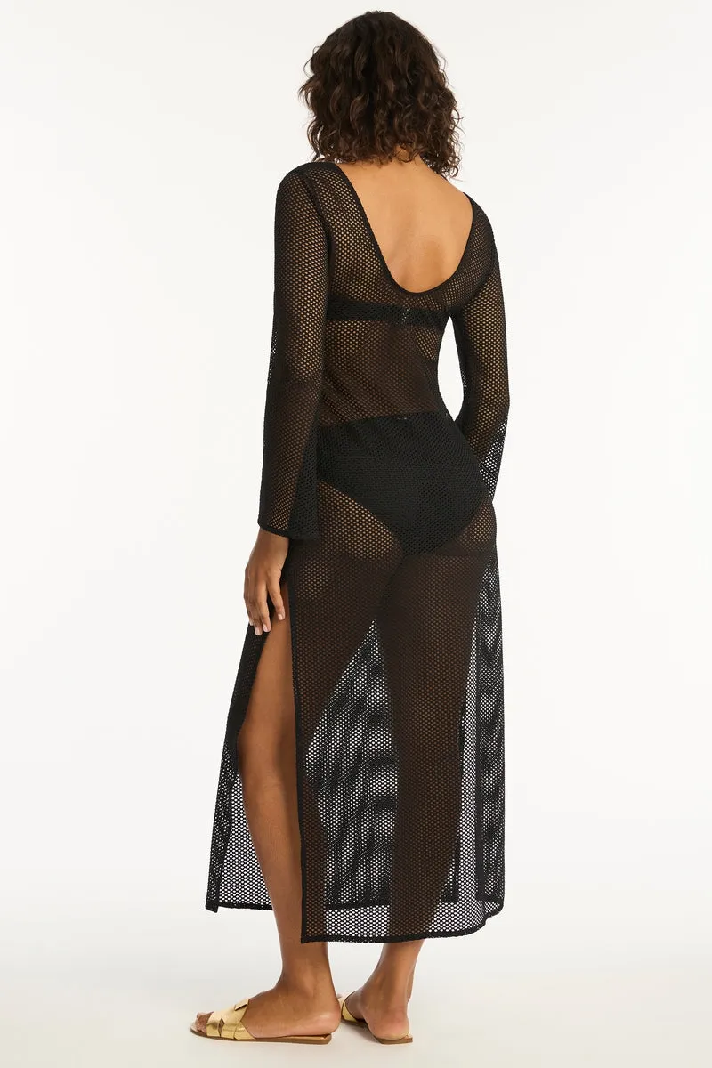 Surf Mesh Long Dress