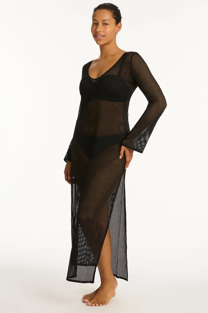 Surf Mesh Long Dress