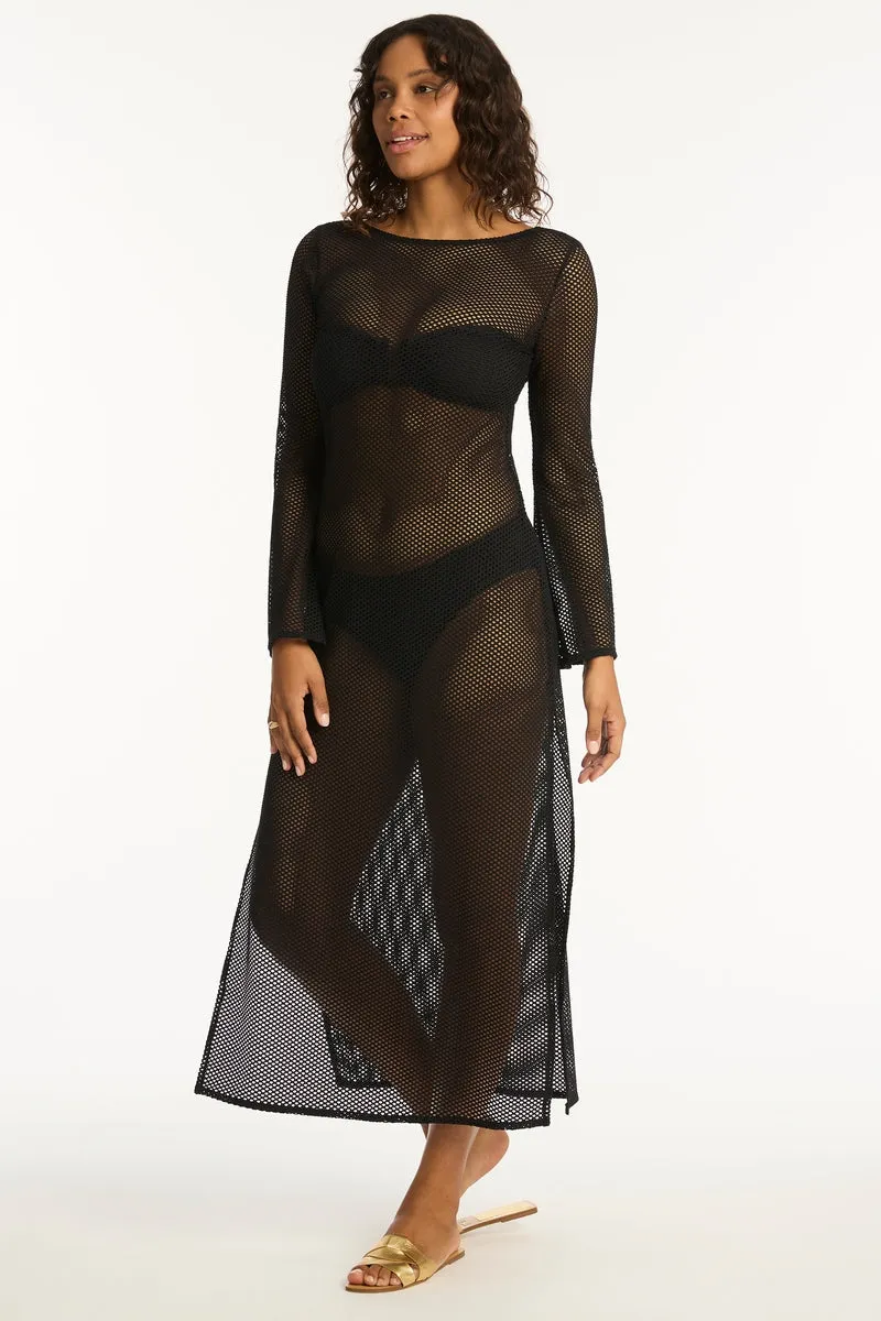 Surf Mesh Long Dress