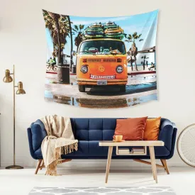 Surf Van Large Tapestry