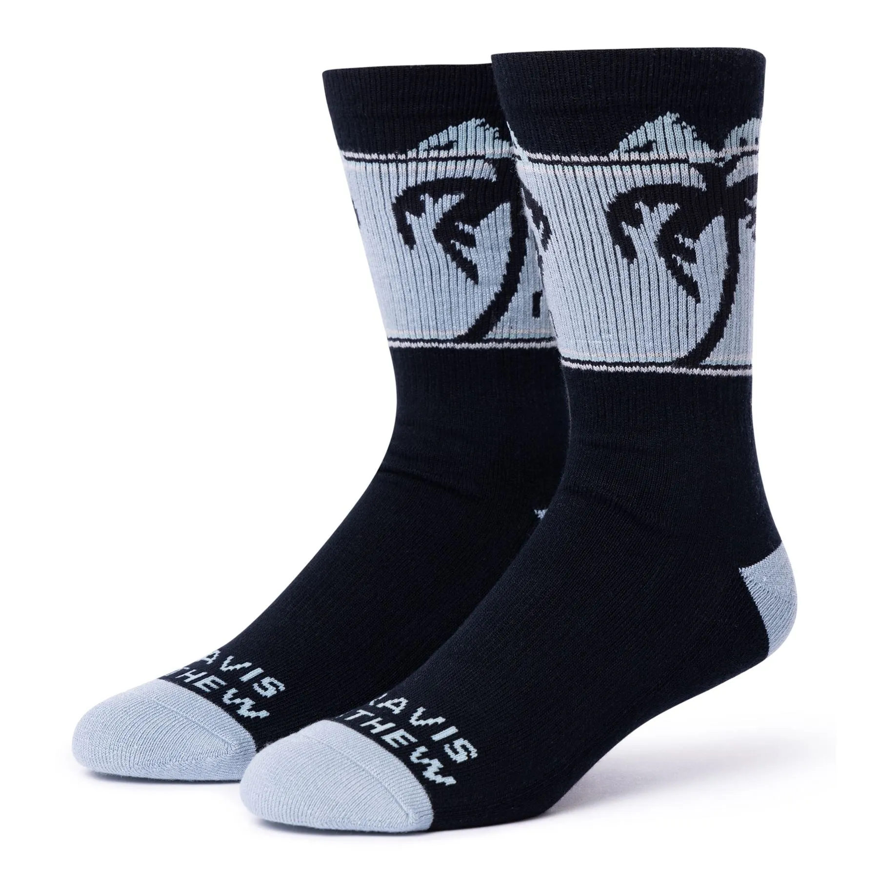 Three Mile Beach Socks Black - SS24