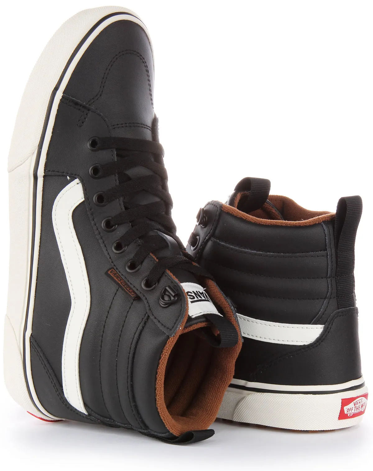 Vans Filmore Hi Vegan In Black White For Men