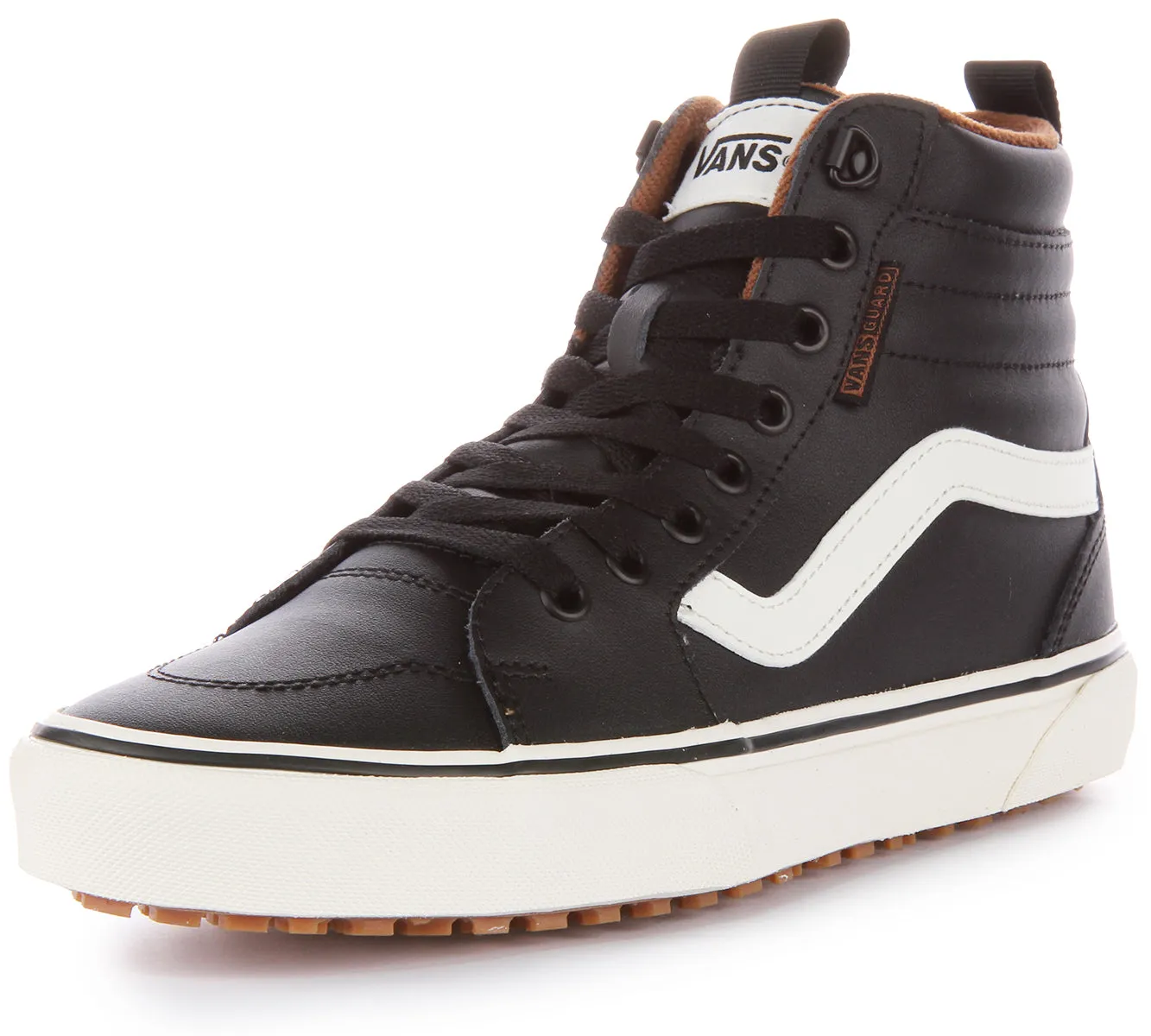 Vans Filmore Hi Vegan In Black White For Men