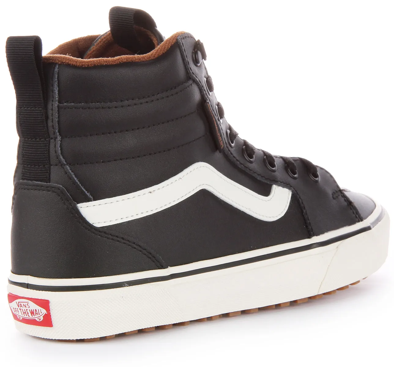 Vans Filmore Hi Vegan In Black White For Men