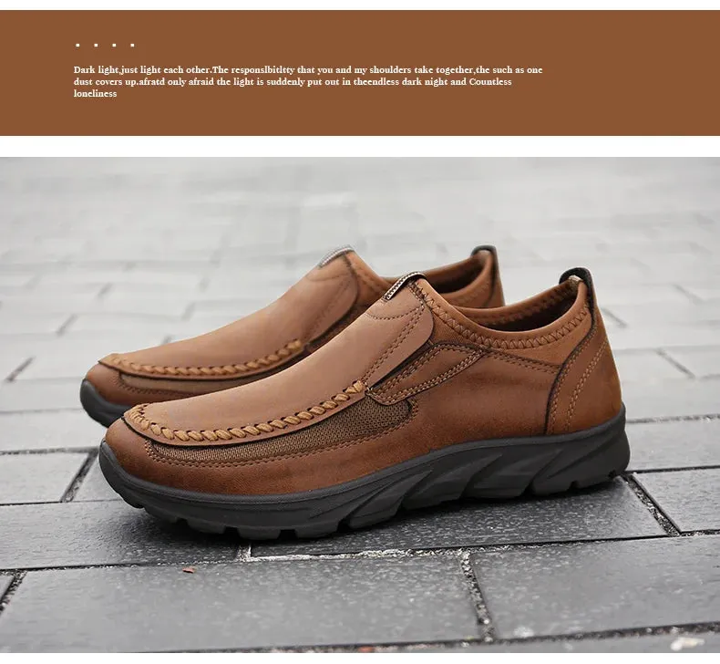 Vintage Breathable Loafers Shoes