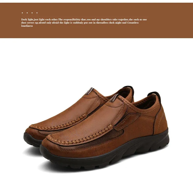 Vintage Breathable Loafers Shoes