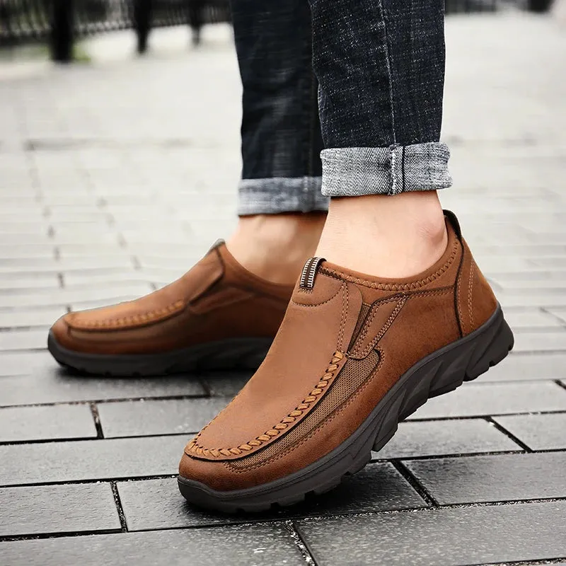 Vintage Breathable Loafers Shoes