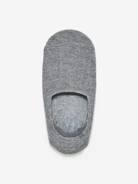 WES Lounge Grey Invisible Socks Pack Of One