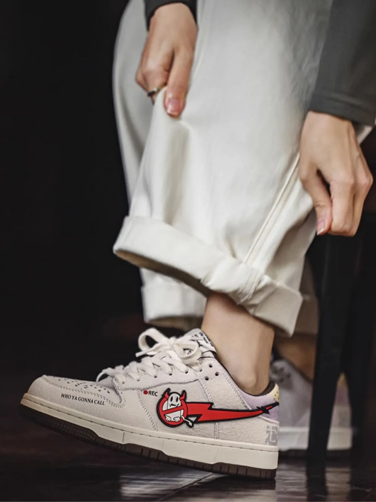 WLS Casper Flop Low Retro Inspired Sneakers